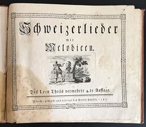 Schweizerlieder mit Melodieen.