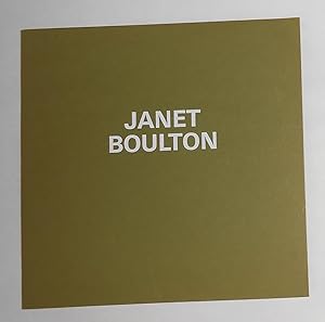 Seller image for Janet Boulton - Paintings 1985 - 1990 (Mercury Graphics, London 1991) for sale by David Bunnett Books