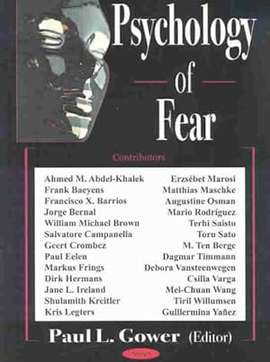 Seller image for Psychology of Fear for sale by GreatBookPrices