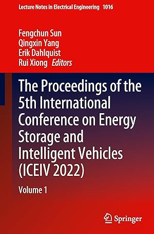 Imagen del vendedor de The proceedings of the 5th International Conference on Energy Storage and Intelligent Vehicles (ICEIV 2022) a la venta por moluna