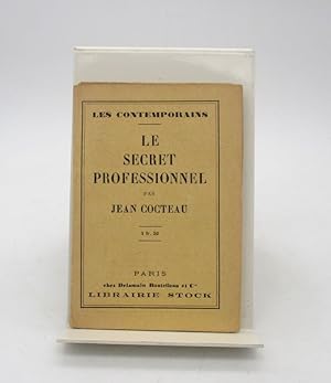 Image du vendeur pour Le Secret professionnel mis en vente par L'Ancienne Librairie