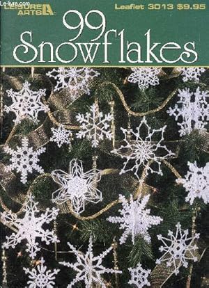Seller image for 99 snowflakes - crochet snowflakes patterns / instructions - Leaflet 3013 for sale by Le-Livre
