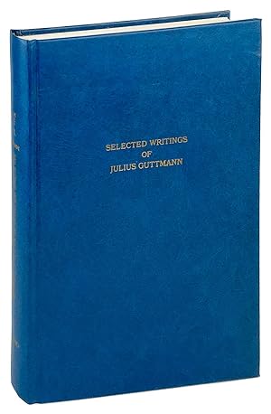 Selected Writings of Julius Guttmann