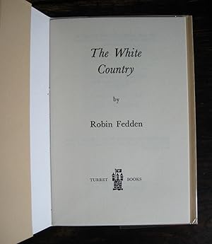 The White Country: [poems]. (Turret Booklet No. 21)