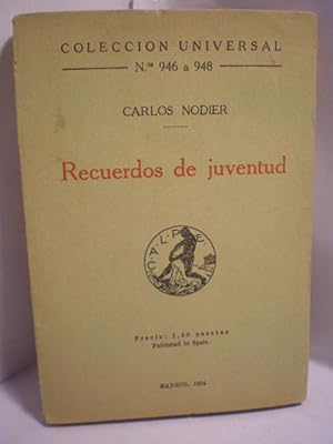 Imagen del vendedor de Recuerdos de juventud ( Coleccin Universal 946 a 948 ) a la venta por Librera Antonio Azorn