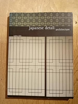 Imagen del vendedor de Japanese Detail Architecture a la venta por Singing Pebble Books