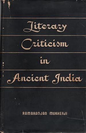 Literary Criticism in Ancient India