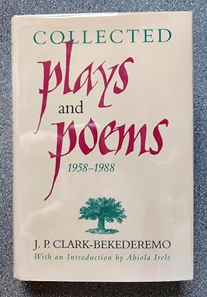 Imagen del vendedor de Collected Plays and Poems 1958-1988 a la venta por Books on the Square