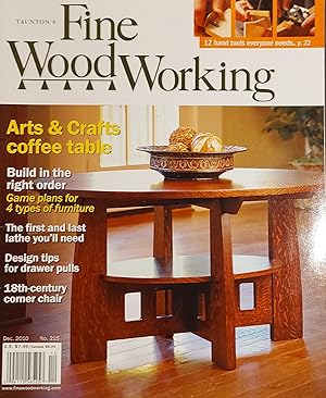 Taunton's Fine Woodworking Magazine, No. 215, Nov/Dec. 2010