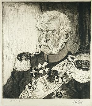 Bild des Verkufers fr General Wilhelm von Blume, 1915 zum Verkauf von Graphem. Kunst- und Buchantiquariat