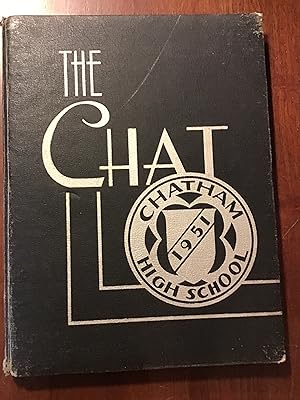 1951 THE CHAT YEARBOOK FROM CHATHAM HIGH SCHOOL VIRGINIA