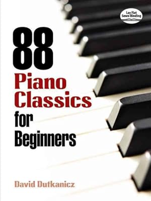 Seller image for 88 Piano Classics for Beginners for sale by GreatBookPrices