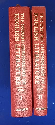 Bild des Verkufers fr The Oxford Chronology of English Literature. [ 2 vols, complete set ] zum Verkauf von Wykeham Books