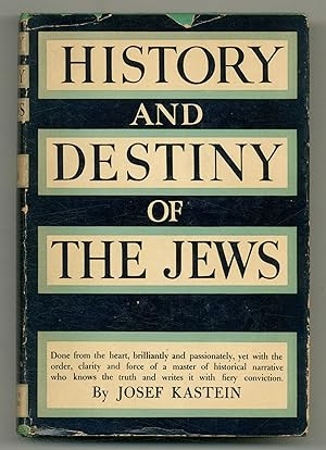 Seller image for History and Destiny of the Jews for sale by Between the Covers-Rare Books, Inc. ABAA