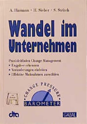 Bild des Verkufers fr Wandel im Unternehmen, m. Diskette (3 1/2 Zoll) zum Verkauf von buchlando-buchankauf