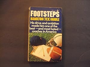 Footsteps pb Hamilton (Tex) Maule 1st Print 1st ed Manor Books 1973