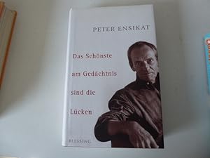 Seller image for Das Schnste am Gedchtnis sind die Lcken. Hardcover mit Schutzumschlag for sale by Deichkieker Bcherkiste