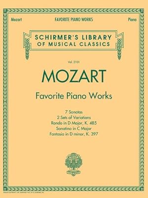 Bild des Verkufers fr Mozart - Favorite Piano Works zum Verkauf von AHA-BUCH GmbH