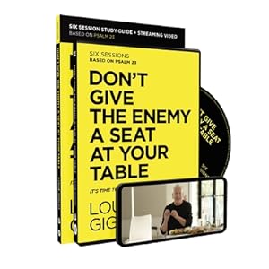 Seller image for Don't Give the Enemy a Seat at Your Table Study Guide with DVD: It's Time to Win the Battle of Your Mind (Paperback or Softback) for sale by BargainBookStores