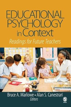 Bild des Verkufers fr Educational Psychology in Context: Readings for Future Teachers zum Verkauf von WeBuyBooks