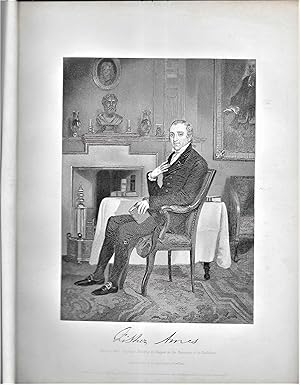 Immagine del venditore per Fisher Ames, Steel Engraved Portrait, with Facsimile Signature venduto da Legacy Books II