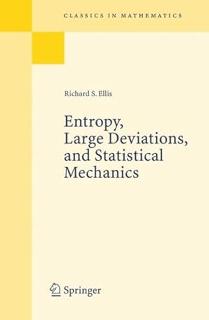Imagen del vendedor de Entropy, Large Deviations, And Statistical Mechanics a la venta por GreatBookPrices