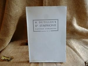 II. Symphonie "Le Double". Commandée pour le 75e anniversaire du BOSTON SYMPHONY ORCHESTRA. Direc...