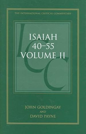 Bild des Verkufers fr Isaiah 40-55 : A Critical And Exegetical Commentary zum Verkauf von GreatBookPrices