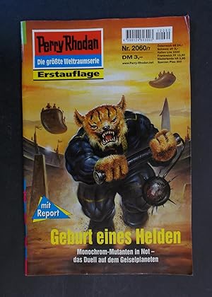 Bild des Verkufers fr Perry Rhodan Heft 2060: Geburt eines Helden zum Verkauf von Antiquariat Strter