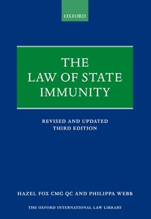 Immagine del venditore per Law of State Immunity venduto da GreatBookPricesUK