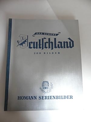 Das schöne Deutschland. 200 Bilder (komplett). Homann Serienbilder.