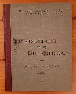 Seller image for Mededeelingen over Zuid-Afrika for sale by All Lost Books