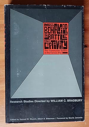 Seller image for Mass Behavior in Battle and Captivity, The Communist Soldier in the Korean War for sale by All Lost Books