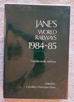 Seller image for Jane's World Railways, 1984-85 for sale by All Lost Books