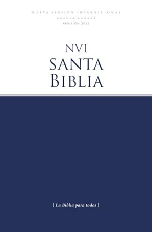 Seller image for Santa biblia/ Holy Bible : NVI, Santa Biblia edicin econmica, Texto 2022/ NIV, Holy Bible Economy Edition, Text 2022 -Language: spanish for sale by GreatBookPrices