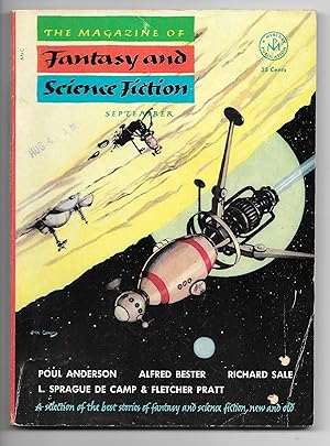 Image du vendeur pour The Magazine of Fantasy and Science Fiction: September, 1953 mis en vente par Dark Hollow Books, Member NHABA, IOBA