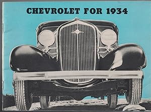 Immagine del venditore per Chevrolet for 1934 [brochure] venduto da Crossroad Books