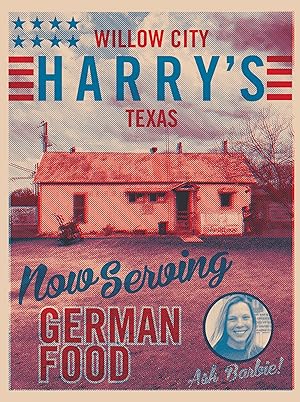 2018 Contemporary Texas Souvenir Poster - Harry's on the Loop