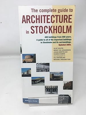 Imagen del vendedor de The Complete Guide To Architecture In Stockholm a la venta por Cambridge Recycled Books