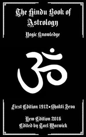 Seller image for Hindu Book of Astrology : Yogic Knowledge for sale by GreatBookPrices