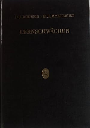 Imagen del vendedor de Lernschwchen : Ihre Formen u. ihre Behandlung. a la venta por books4less (Versandantiquariat Petra Gros GmbH & Co. KG)