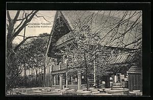 Seller image for Ansichtskarte Berlin-Wannsee, Nikolskoe-Potsdam, das Russische Blockhaus for sale by Bartko-Reher