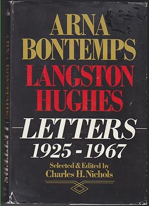 Image du vendeur pour Arna Bontemps Langston Hughes Letters, 1925-1967 mis en vente par Beasley Books, ABAA, ILAB, MWABA