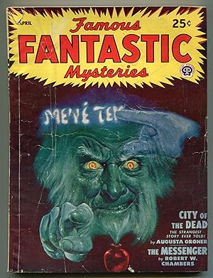 Immagine del venditore per [Pulp Magazine]: Famous Fantastic Mysteries - April, 1948 venduto da Between the Covers-Rare Books, Inc. ABAA