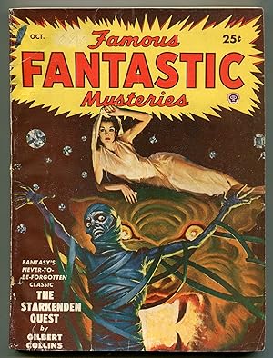 Bild des Verkufers fr [Pulp Magazine]: Famous Fantastic Mysteries - October, 1949 zum Verkauf von Between the Covers-Rare Books, Inc. ABAA