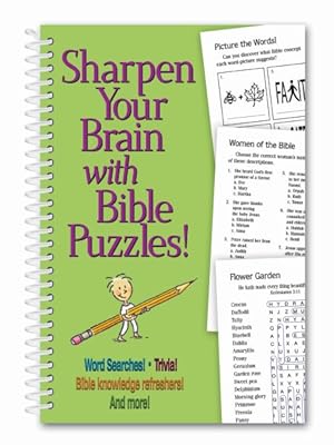 Seller image for Sharpen Your Brain With Bible Puzzles! for sale by GreatBookPrices