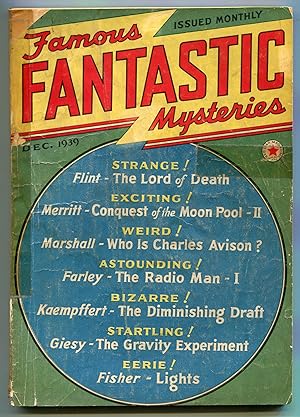 Imagen del vendedor de [Pulp Magazine]: Famous Fantastic Mysteries - December, 1939 a la venta por Between the Covers-Rare Books, Inc. ABAA