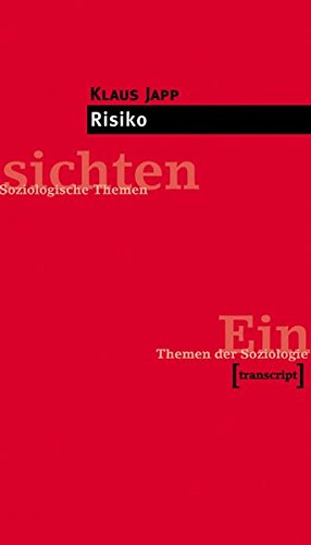 Seller image for Risiko (Einsichten. Themen der Soziologie) for sale by Gabis Bcherlager