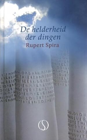 Imagen del vendedor de De helderheid der dingen: over de aard van onze directe ervaring a la venta por WeBuyBooks