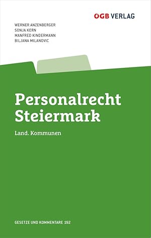 Immagine del venditore per Personalrecht Steiermark venduto da moluna